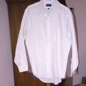 Arrow White Dress Shirt with Textured Fabric